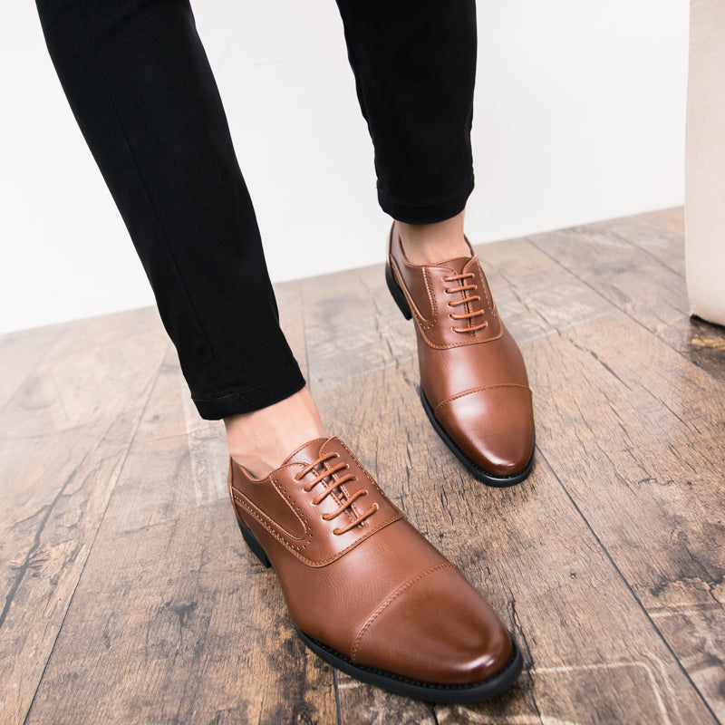 Zapatos de Vestir de Cuero