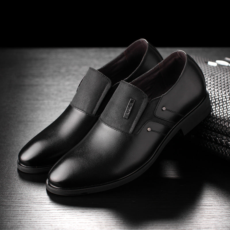 Zapatos casuales de cuero para hombre