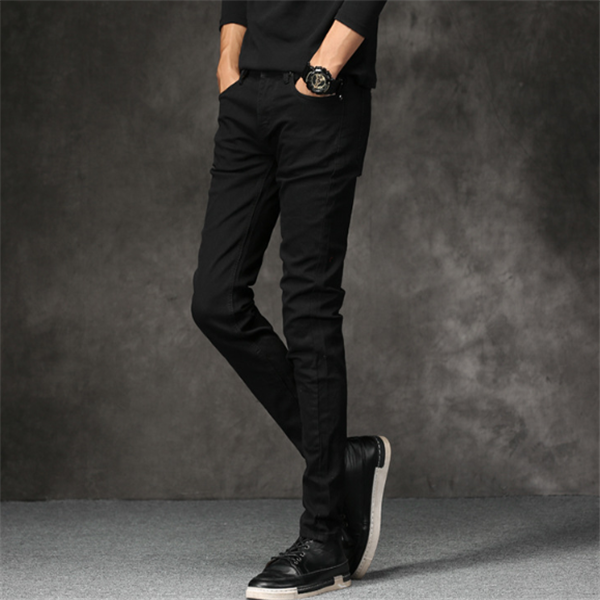Jeans de Denim Elástico Corte Slim