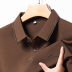 Polo ligero de manga larga