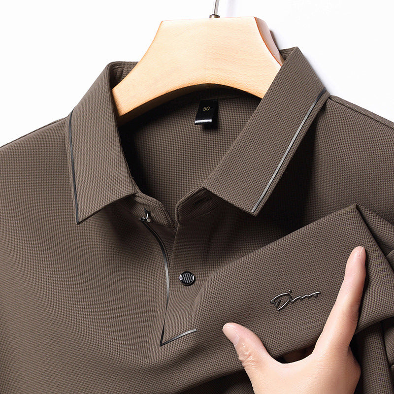 Polo ligero de manga larga