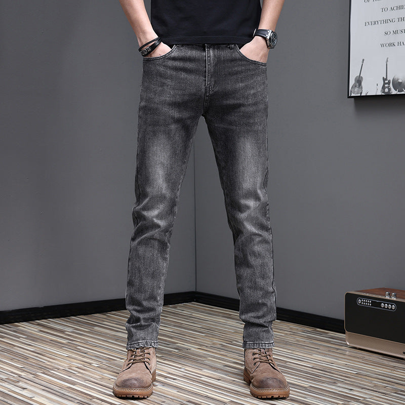 Pantalones Vaqueros Corte Slim con Cremallera
