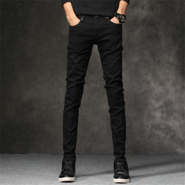 Jeans de Denim Elástico Corte Slim