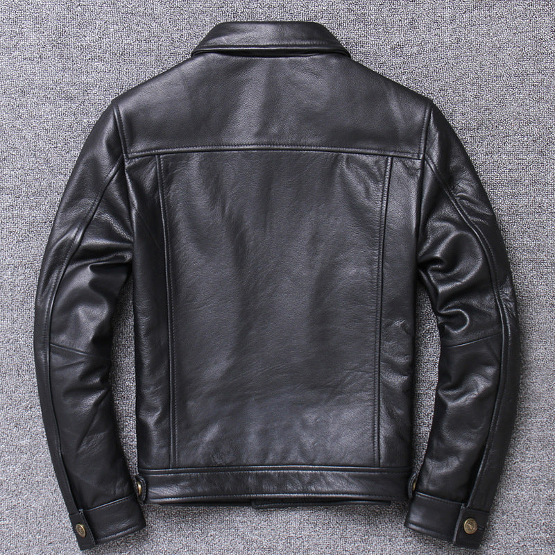 Chaqueta de Moto de Cuero