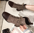 Botas Medianas de Cuero
