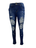 Distressed Skinny Jeans