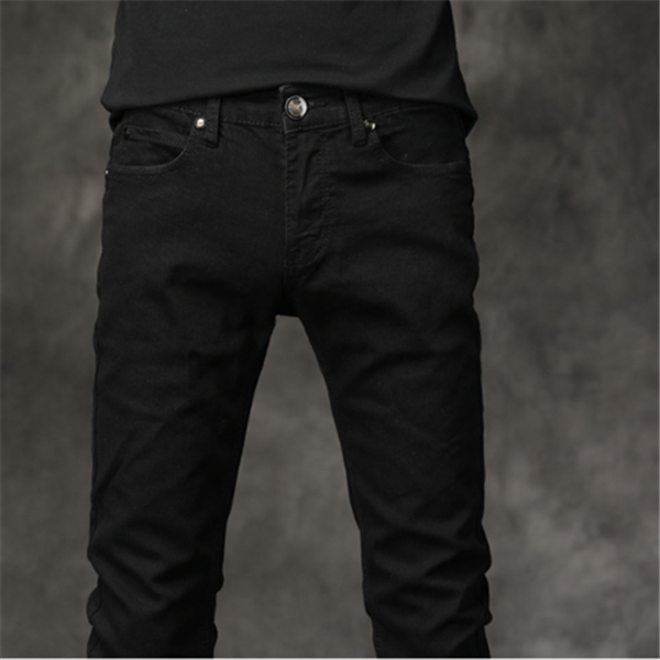 Jeans de Denim Elástico Corte Slim