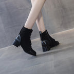 Botas Medianas de Cuero