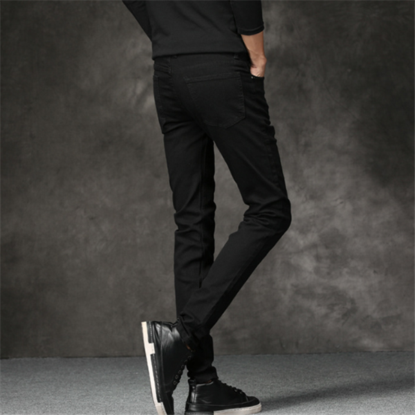 Jeans de Denim Elástico Corte Slim