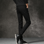 Jeans de Denim Elástico Corte Slim
