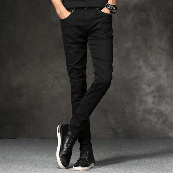 Jeans de Denim Elástico Corte Slim
