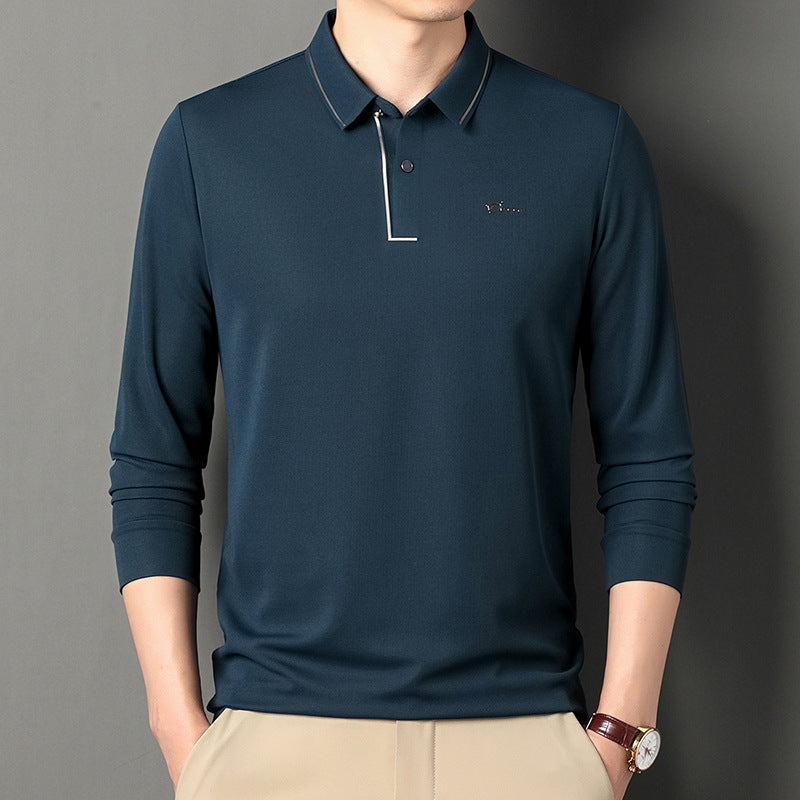 Polo ligero de manga larga