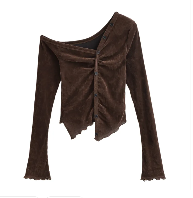 Fitted Irregular Top