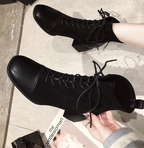 Botas Medianas de Cuero