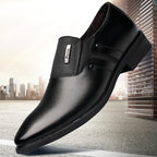 Zapatos casuales de cuero para hombre