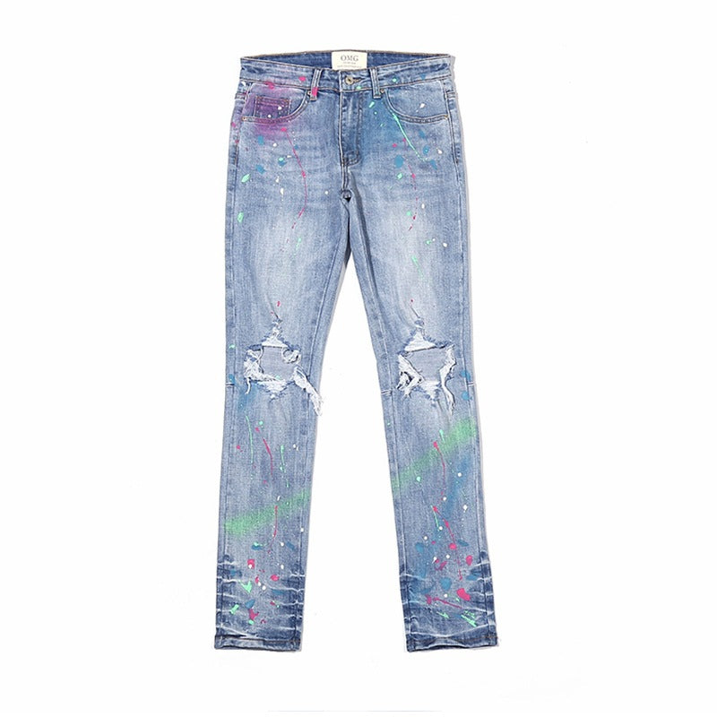 Distressed Skinny Jeans